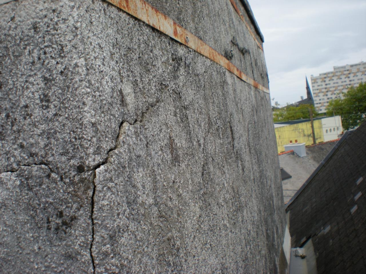 Rénovation d'une cheminée qui était à loin de s'écrouler